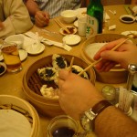 Sesame seed filled steamed buns
