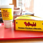 Bojangles Famous Chicken n' Biscuits all boxed up
