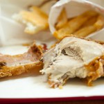 Bojangles Chicken Thigh - juicy and crispy