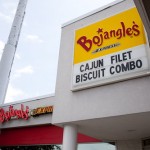 Bojangles Express exterior - why are Bojangles attached to gas stations in Charleston?