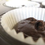 Chocolate Ganache before baking