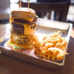 elevation burger - giant 10 patty burger
