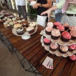 Austin Cupcake Smackdown Pre Party - cupcake spread