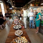 Austin Cupcake Smackdown Pre Party - cupcake spread from the other side