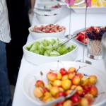 Flavor Tripping with the Berry Fairy in Austin - The food - Ranier Cherries, Tomatililos, Rhubarb