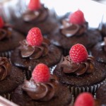 Austin Cupcake Smackdown - Amateur Contest Entry Chocolate w/ Raspberries