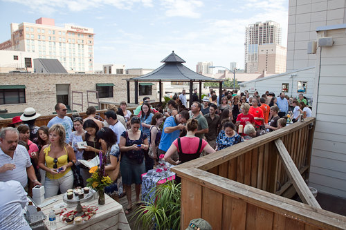Austin Cupcake Smackdown - rooftop terrace Austin Cupcake Smackdown - rooftop terrace
