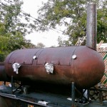 Franklin BBQ smoker - Austin, Texas
