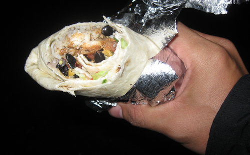 Wahoo's Fish Burrito Wahoo's Fish Burrito