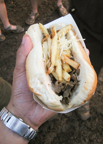 Aquarelle - Steak Frite sandwich Aquarelle - Steak Frite sandwich
