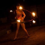 Tinest Bar In Texas - Fire Twirling