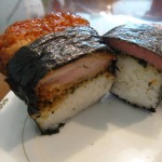 Chicken Musubi and Spam Musubi