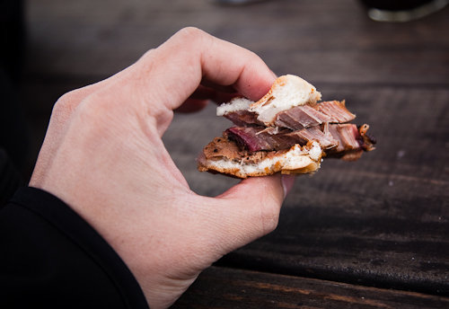 Franklin BBQ - big thick brisket Franklin BBQ - big thick brisket