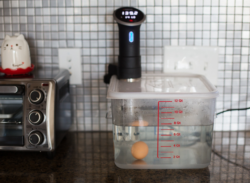 This Rubbermaid container is perfect for sous vide 